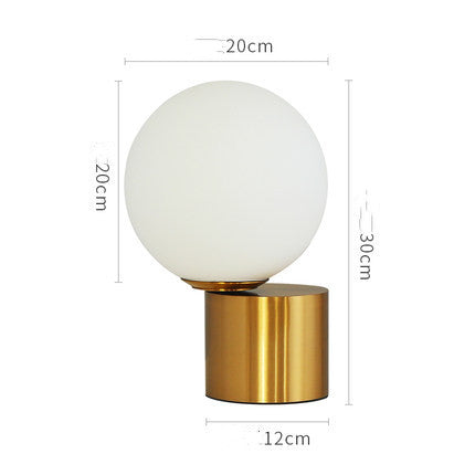 Glass Ball Table Lamp