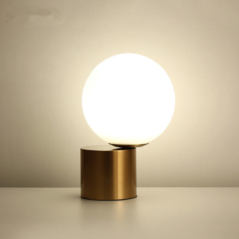 Glass Ball Table Lamp