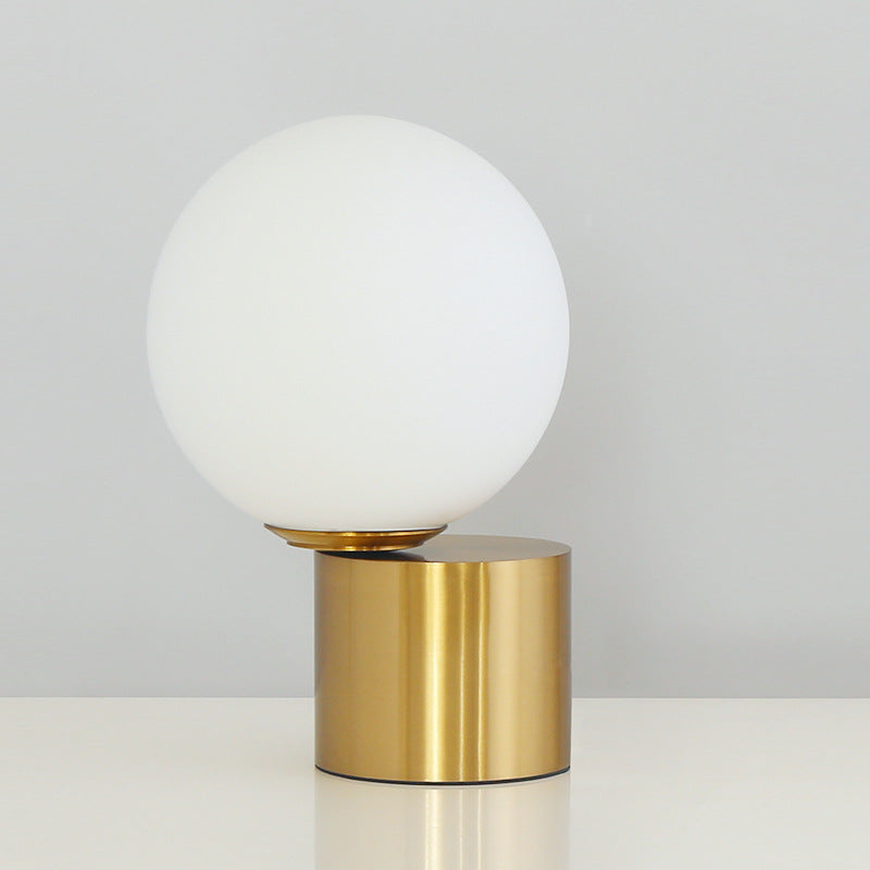 Glass Ball Table Lamp